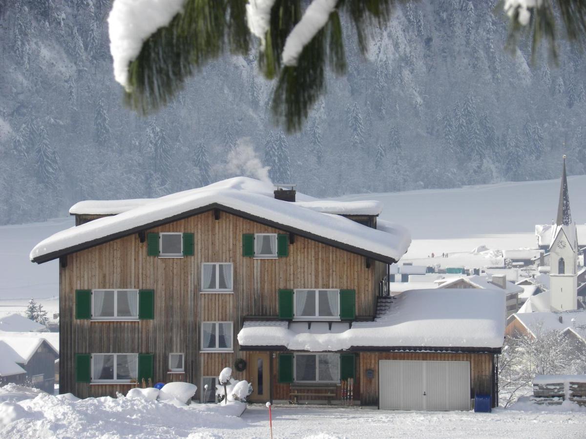 Ferienhaus Bergland Bizau Esterno foto